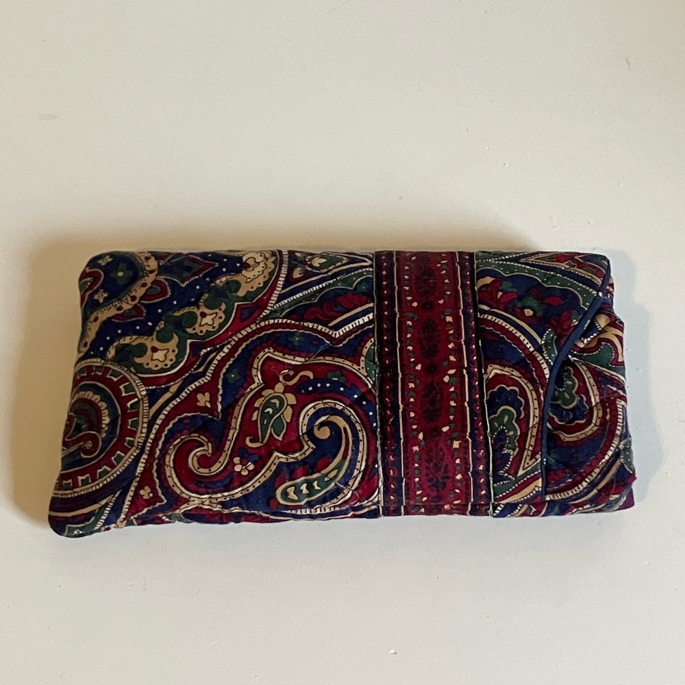Vintage Vera Bradley Paisley Eyeglass Pouch
